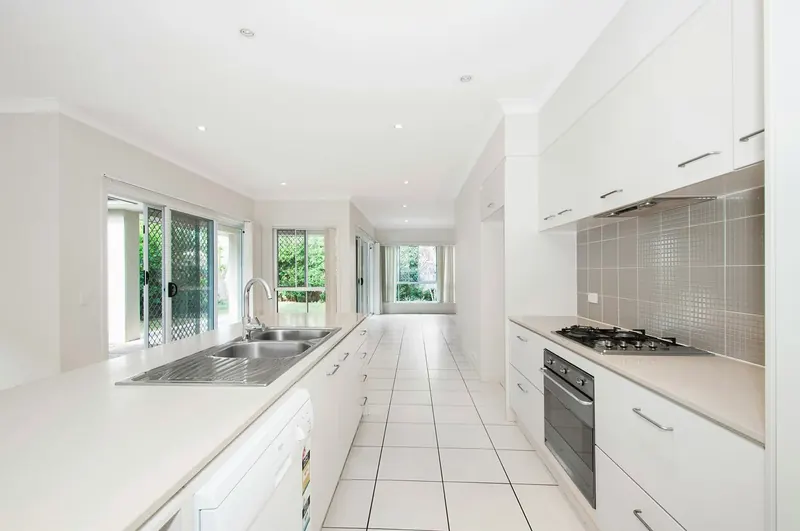 Kitchen of a rental during a Scoutmyplace visit